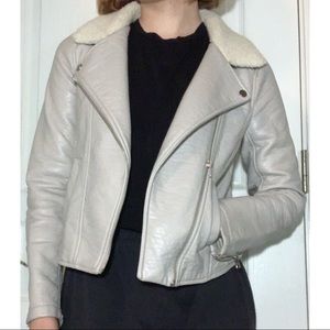 Faux Leather Jacket